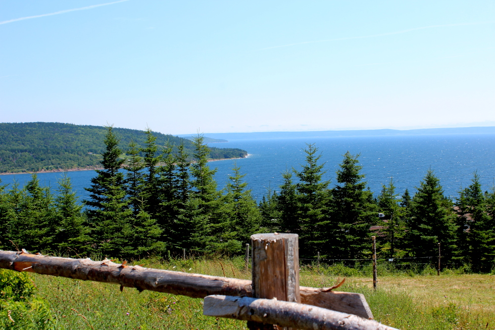 There are magnificent views of the Bras d'Or lake from the Highland Village in Iona, Cape Breton