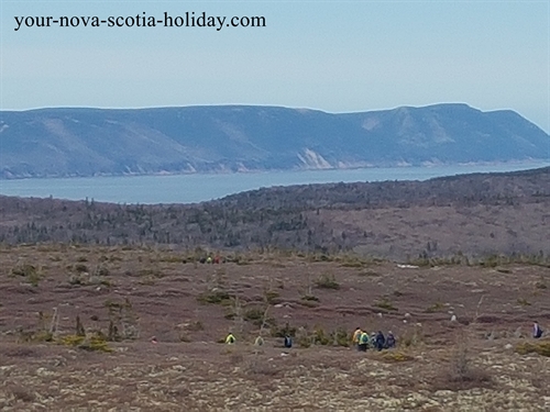 Mica Hill sits on the plateau in the Cape Breton Highlands National park.  The vast barrens of the plateau is impressive.